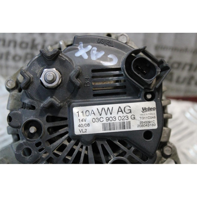 Δυναμό Seat Leon 1.4cc TSI 125ps CAX 2006-2011 03C903023G 110A