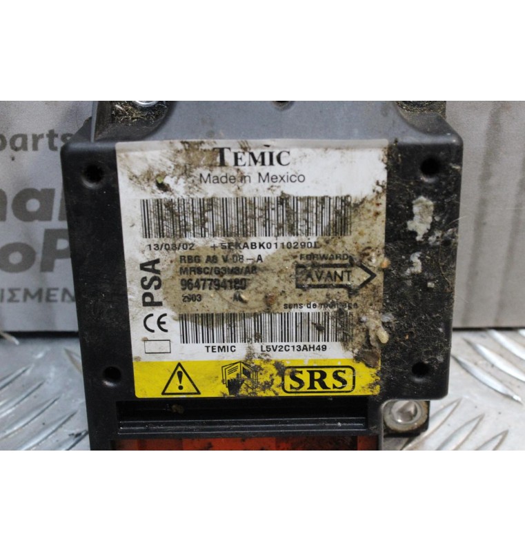 Σετ Αερόσακων Κομπλέ Citroen C3 2002-2010 9647794180