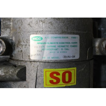 Κομπρεσέρ Aircondition - A/C Κλιματισμός Hyundai Accent G4EA 1.4cc 86ps 1997-2002 CBXAA-04 HS-15 F500