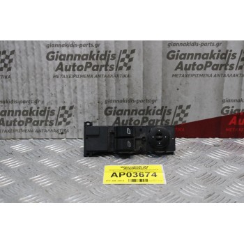 Διακόπτης Παραθύρων-Καθρεπτών Ford Focus 2004-2008 7+6pins (Εμπρός Αριστερός)