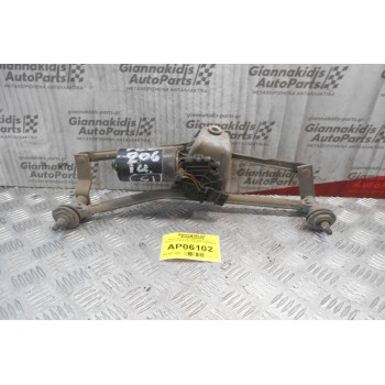 Μοτέρ-Μπράτσα Υαλοκαθαριστήρων Εμπρός Peugeot 206 2006-2010 3397020446