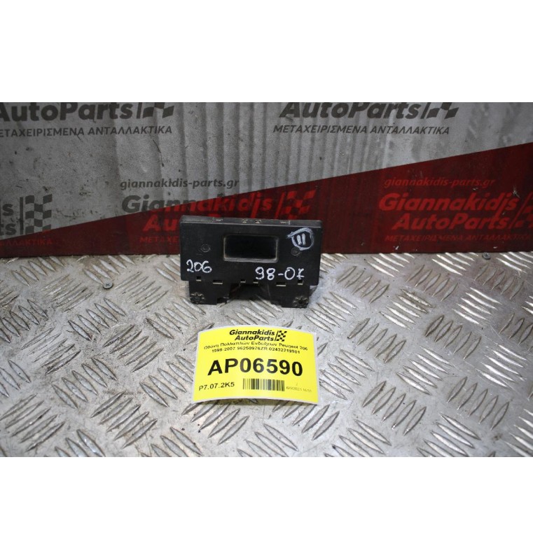 Οθόνη Πολλαπλών Ενδείξεων Peugeot 206 1998-2007 96250976ZR 02432219901