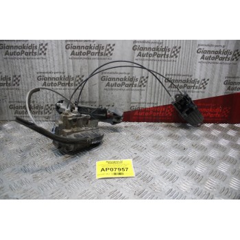 Κλειδαριά Πόρτας Ηλεκτρομαγνητική μαζί με Εσωτερικό Χερούλι Nissan Tiida 2007-2014 Πισω Δεξιά (2 pins)