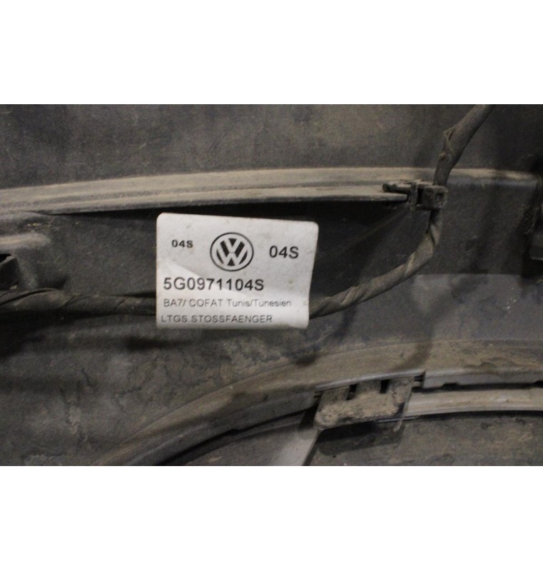 Προφυλακτήρας Πίσω με Αισθητήρες Volkswagen Golf 2013-2018 5G6807417BR