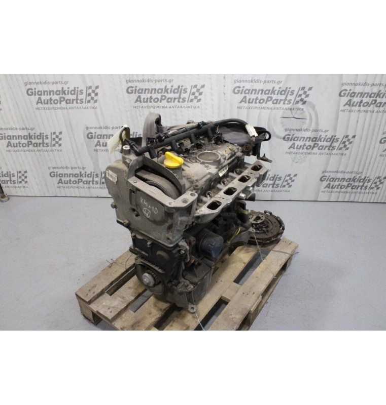Κινητήρας - Μοτέρ Renault Megane 1.6cc K4MD 112ps 2002-2007