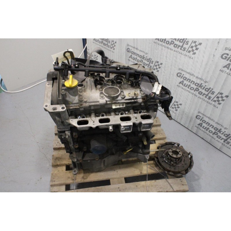 Κινητήρας - Μοτέρ Renault Megane 1.6cc K4MD 112ps 2002-2007