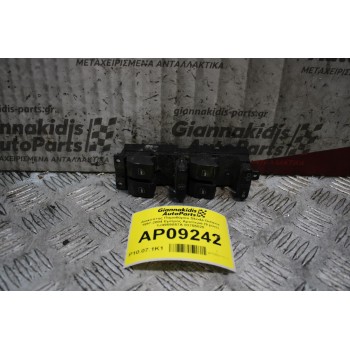 Διακόπτης Παραθύρου Skoda Octavia 1997-2004 Εμπρός Αριστερά (9 pins) 1J4959857A 03755020