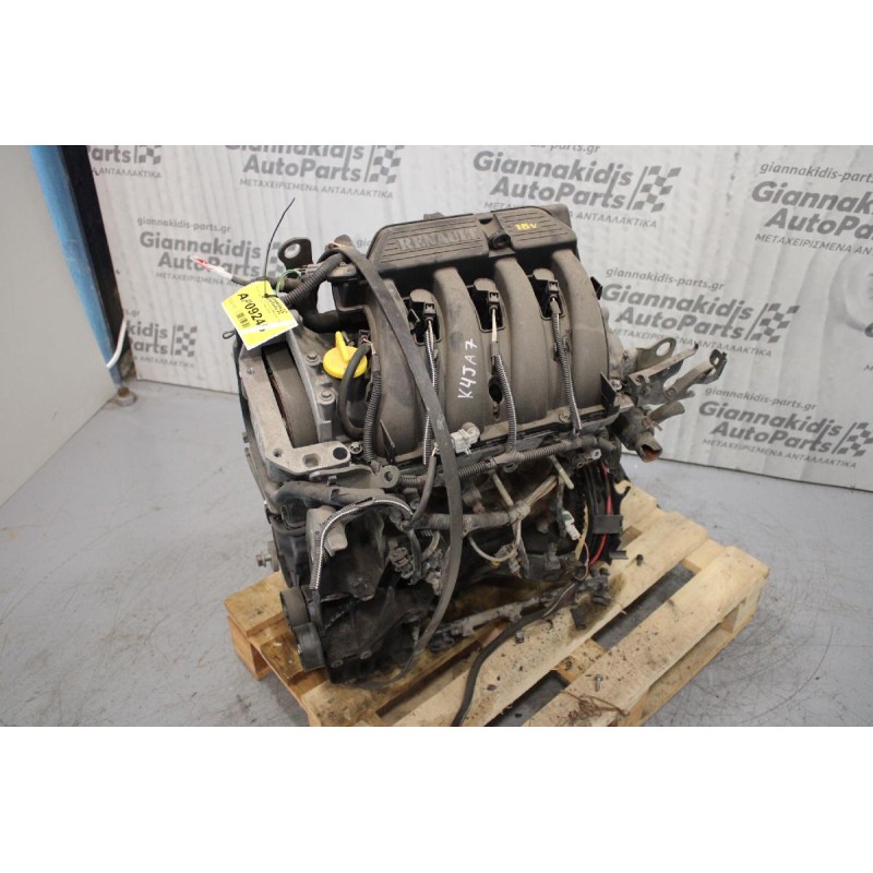 Κινητήρας - Μοτέρ Renault Megane K4JA7 1.4cc 1998-2002