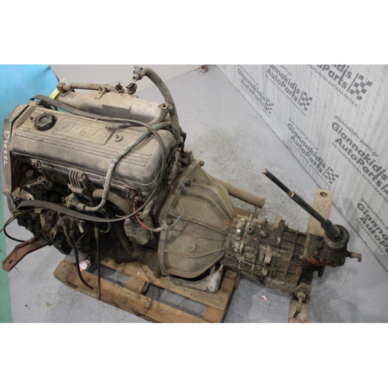 Κινητήρας - Μοτέρ Μαζί με Σασμάν Fiat Iveco/Ducato 814461 2500cc 90mod 1985-1990