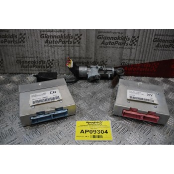 Εγκέφαλος Σετ Immobilizer Αυτόματο Daewoo Lanos 16247169 16265669 96303500 1997-2001