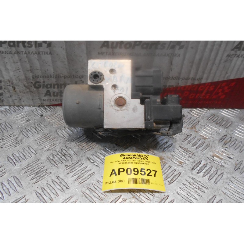 Μονάδα ABS Citroen Xsara 2000-2004 9636084480 0265016720