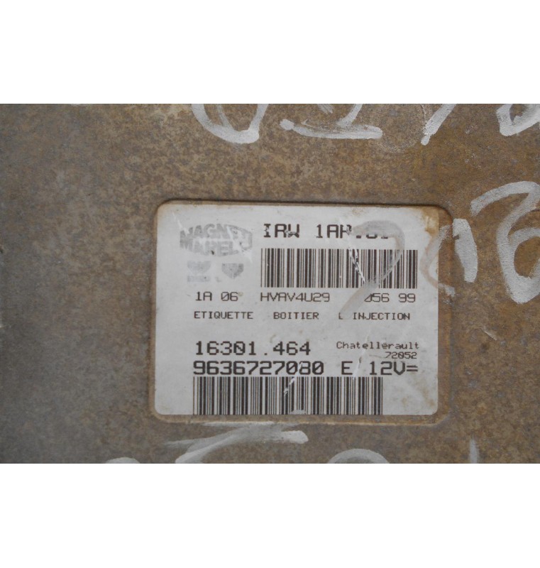 Εγκέφαλος Peugeot 206 1998-2009  9636727080E  16301464