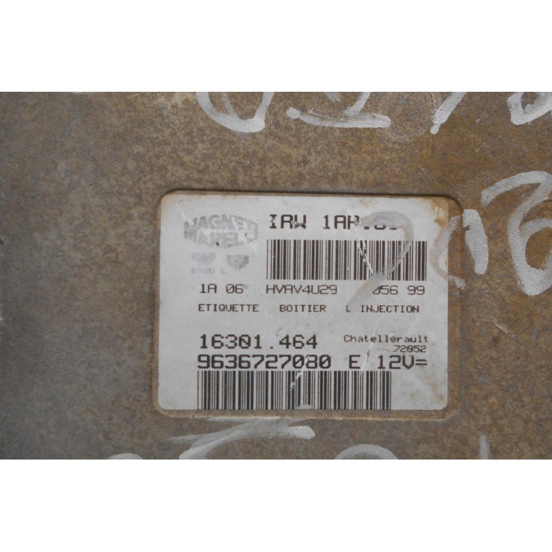 Εγκέφαλος Peugeot 206 1998-2009  9636727080E  16301464