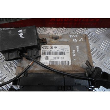 Εγκέφαλος Σετ Immobilizer Volkswagen Polo 1999-2002 036906014BT 6160049202