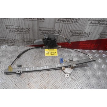 Γρύλλος - Μηχανισμός Παραθύρου Δεξίς Nissan Almera N16 2000-2006 (3door) 400601T5 (2pins)