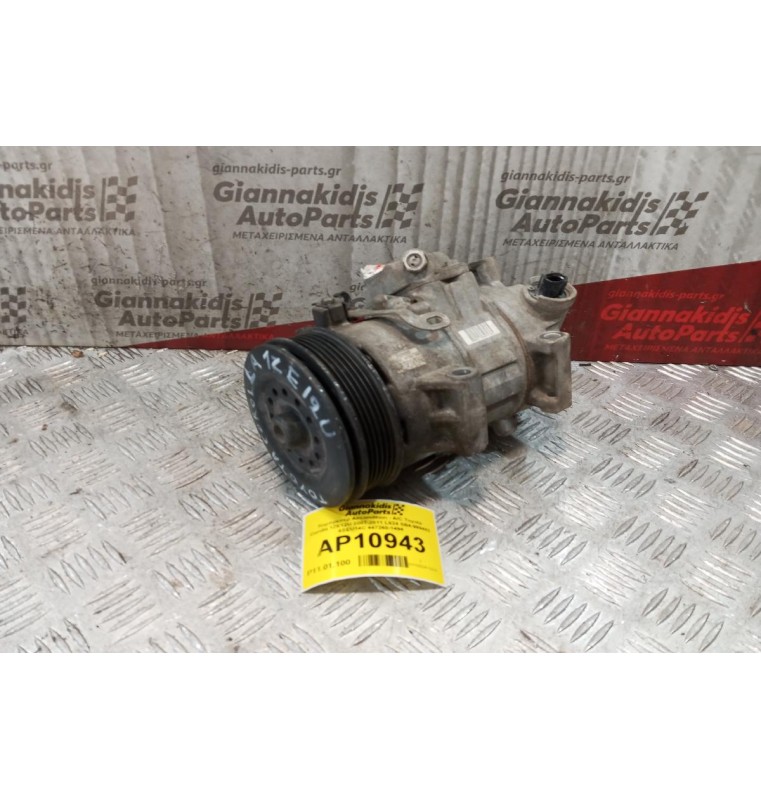 Κομπρεσέρ Aircondition - A/C Toyota Corolla 1ZR FE 2007-2011 L624 SB4-999482 6SEU14C 447260-1494