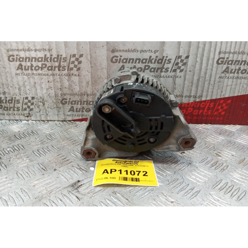 Δυναμό Bmw E46 1999-2006  A13VI190 (3 PINS)