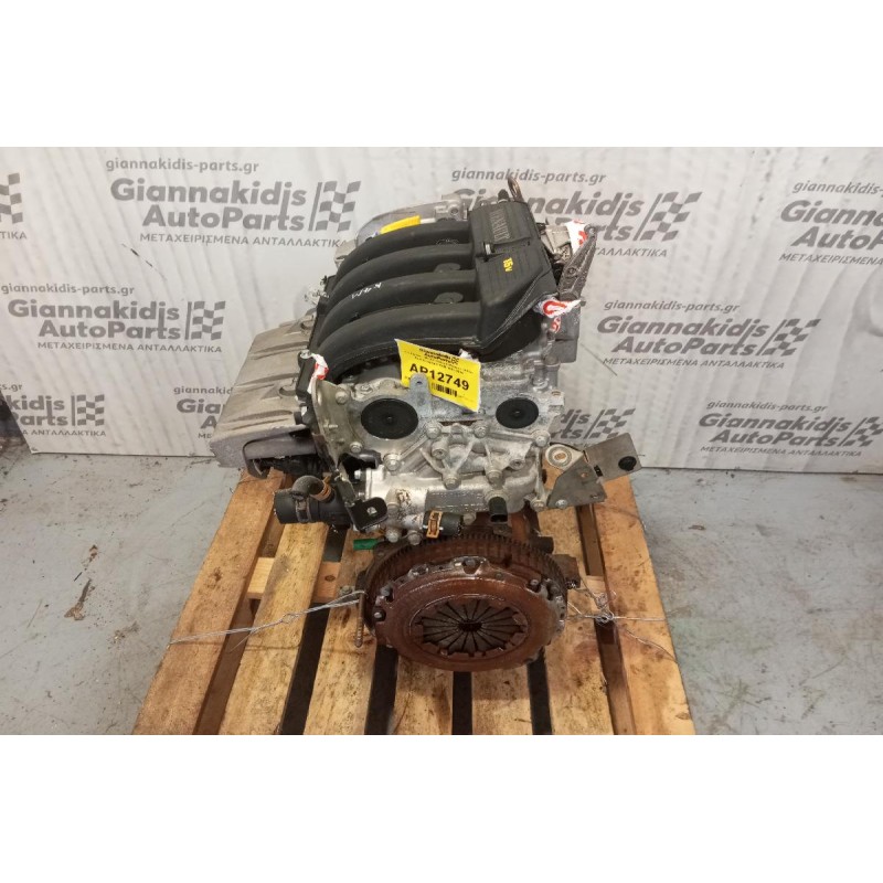 Κινητήρας - Μοτέρ Renault Megane 1600cc Κωδ.Κινητηρα Κ4ΜA 1999-2004 Χωρις δεικτη λαδιου