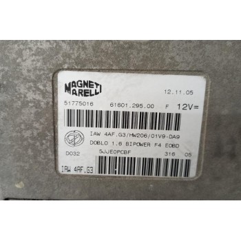 Μοναδα Ελεγχου Κινητηρα Fiat Doblo 1600cc 2001-2005 51775016 (Φυσικο Αεριο)