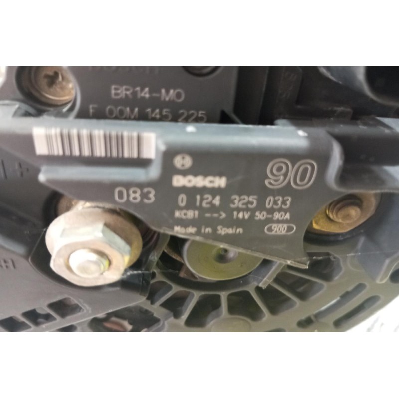 Δυναμό Seat Ibiza Κωδ.Κινητηρα APE 2000-2002 0124325033