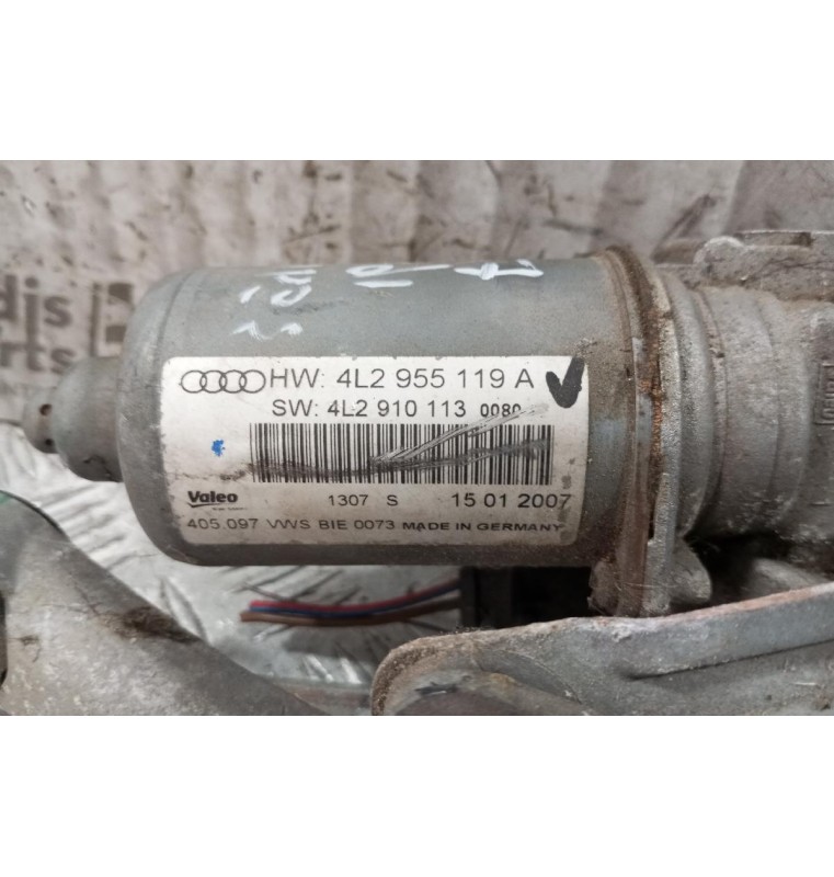 Μοτέρ Υαλοκαθαριστήρων Με Μπρατσα Εμπρος Audi Q7 2006-2009 4L2955119A