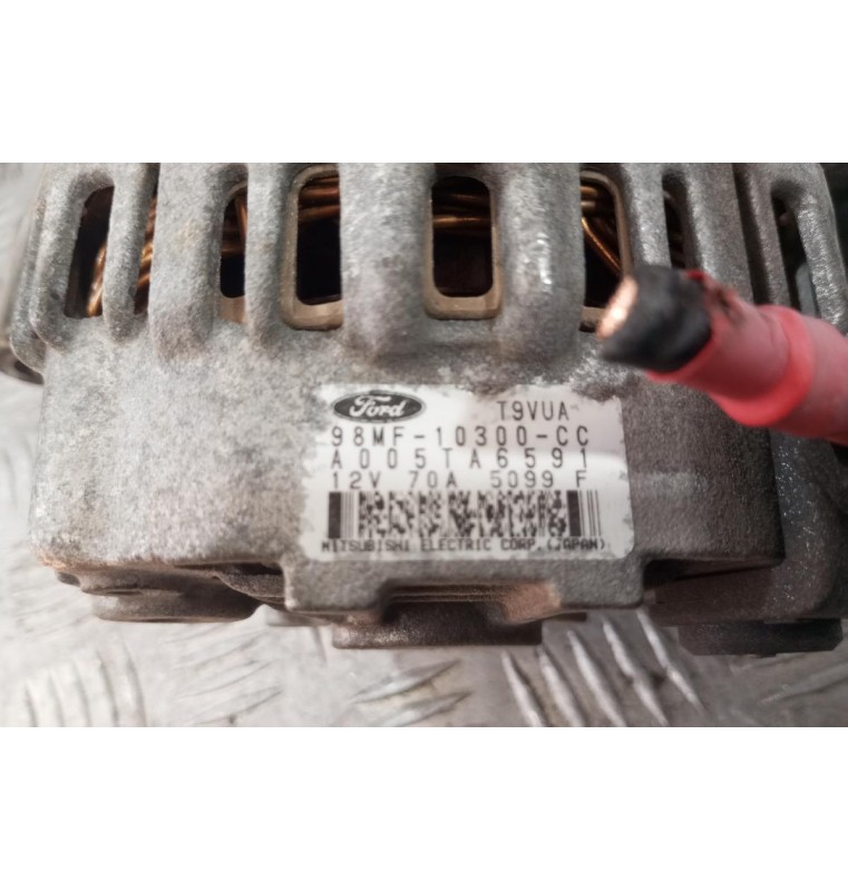 Δυναμό Ford Fiesta Κωδ.Κινητηρα DHC 1995-2002 A005TA6591 98MF-10300-CC