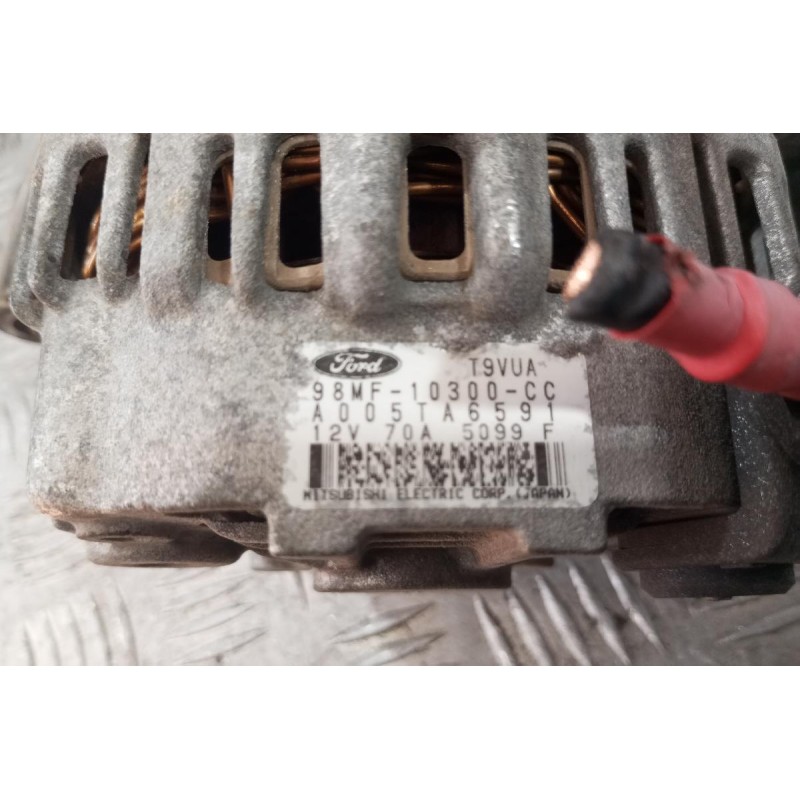 Δυναμό Ford Fiesta Κωδ.Κινητηρα DHC 1995-2002 A005TA6591 98MF-10300-CC
