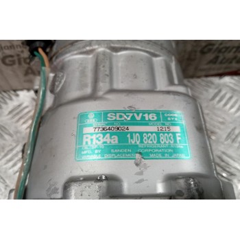 Κομπρεσέρ Aircondition Volkswagen Polo Κωδ.Κινητηρα AUD 1997-2001 1J0820803F