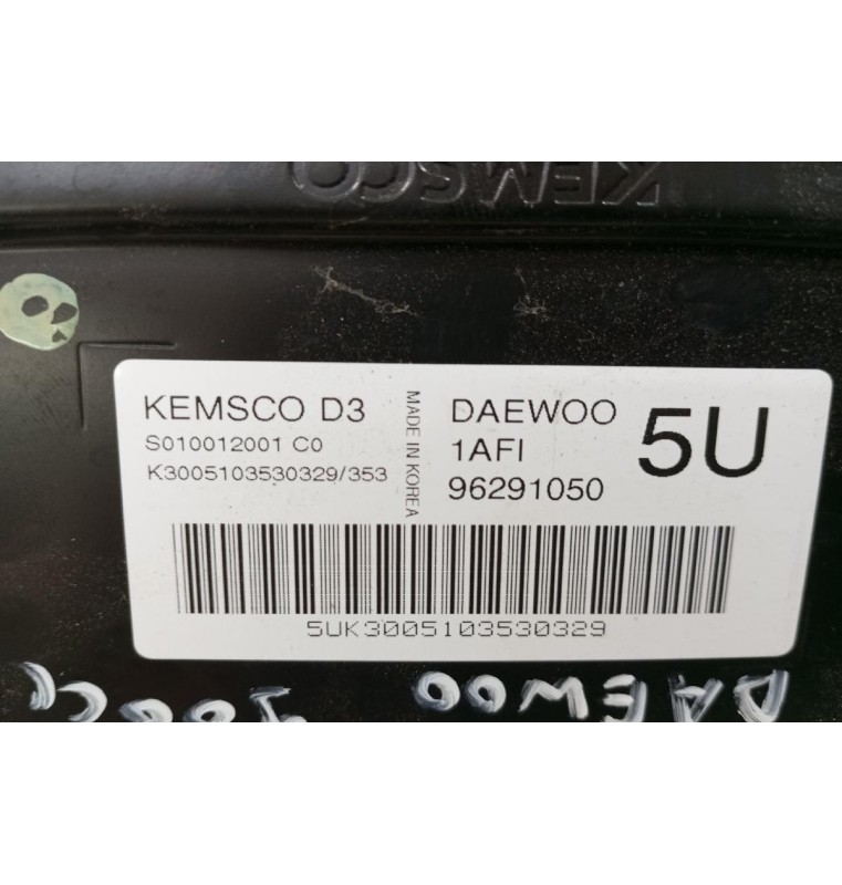 Εγκέφαλος Κινητηρα Daewoo Matiz 2000-2005 96291050
