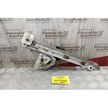 Γρύλλος - Μηχανισμός Παραθύρου Με Μοτερ Πισω Αριστερα Renault Megane II 2000-2007 6 Pins