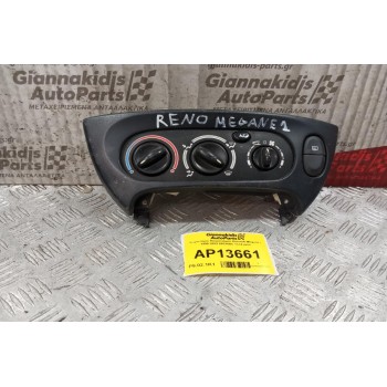 Χειριστήριο Κλιματισμού Renault Megane I 1996-2002 662369C 13+4 pins