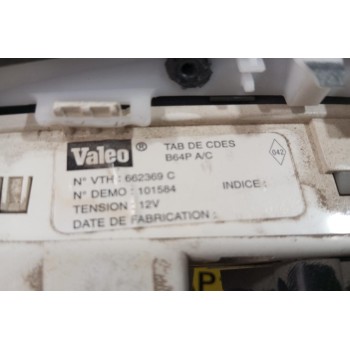 Χειριστήριο Κλιματισμού Renault Megane I 1996-2002 662369C 13+4 pins