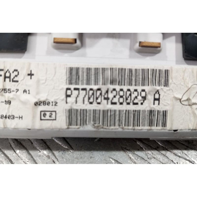 Οθόνη Ρολοι/Ραδιο Renault Megane I 1996-2002 P7700428029A 2 ΦΙΣ