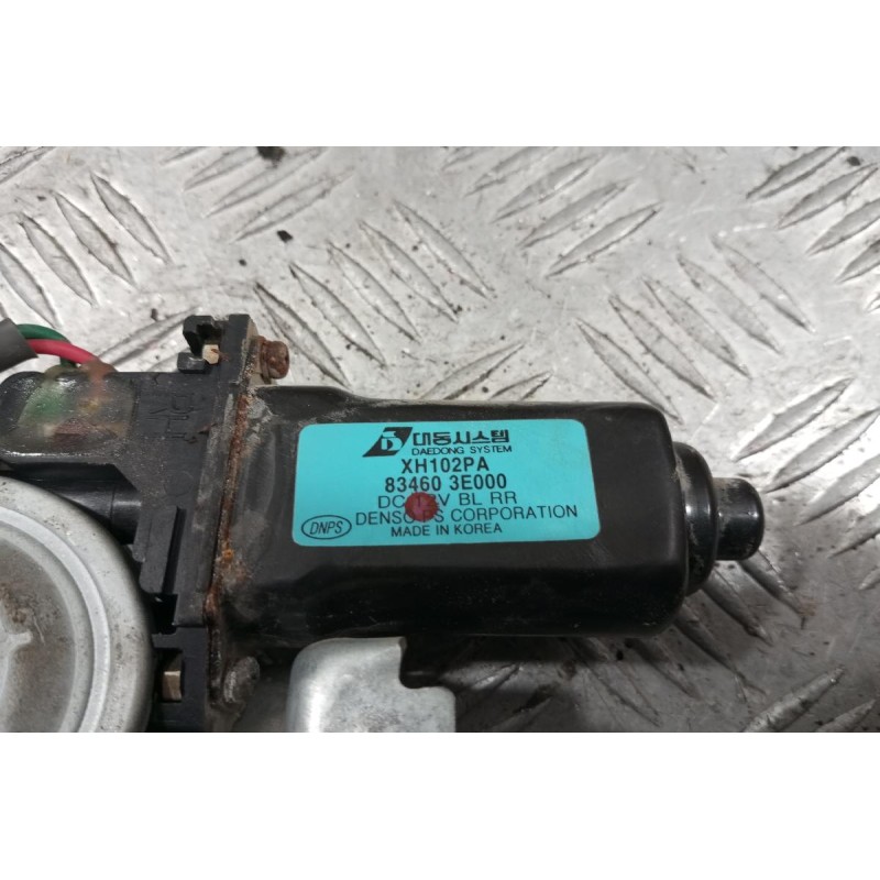 Γρύλλος - Μηχανισμός Παραθύρου Με Μοτερ Πισω Δεξια Kia Sorento 2002-2010 834603E000 2 pins