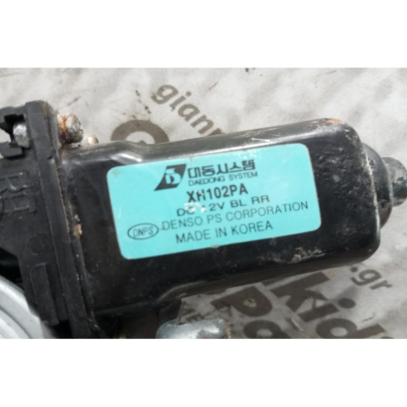 Γρύλλος - Μηχανισμός Παραθύρου Πισω Δεξια Kia Sorento 2002-2010 XH102PA 2 pins