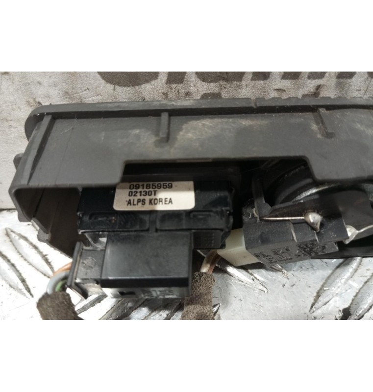 Διακόπτης Παραθυρου Πισω Δεξια Opel Vectra C 2002-2005 09186969 6 pins