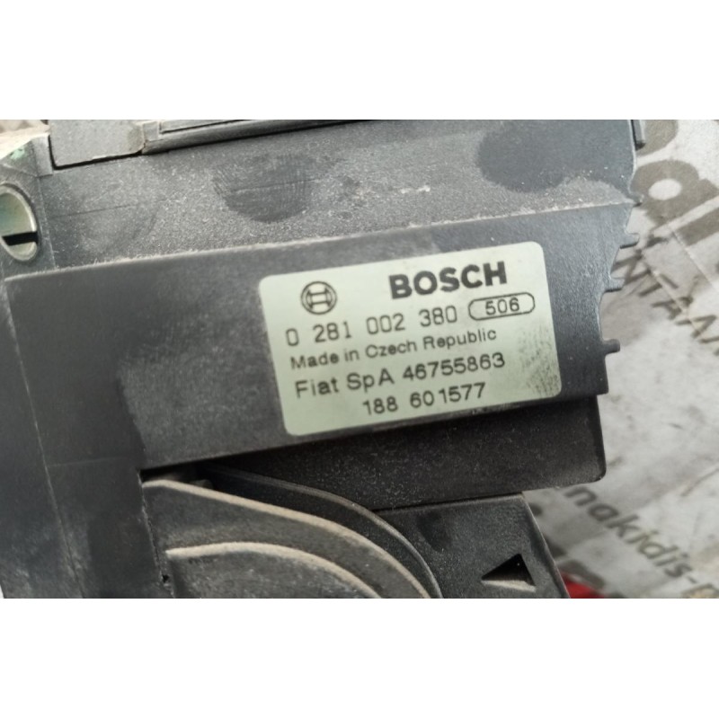 Ηλεκτρικη Πεταλιερα Γκαζιου Alfa Romeo 147 2000-2004 0281002380 6 pins