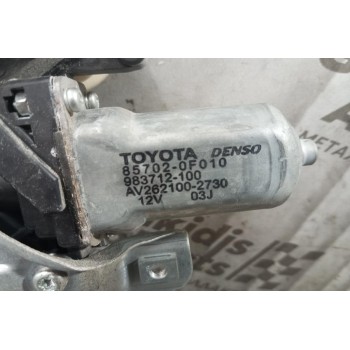 Γρύλλος - Μηχανισμός Παραθύρου Με Μοτερ Εμπρος Αριστερα Toyota Yaris 2006-2012 85702-0F010 2 pins