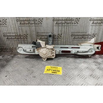 Γρύλλος - Μηχανισμός Παραθύρου Με Μοτερ Πισω Αριστερα Opel Vectra C 2002-2005 6 pins 24414776