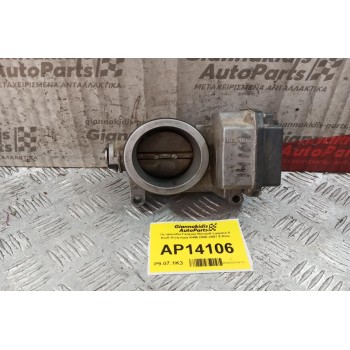 Πεταλούδα Γκαζιού Renault Laguna II Κωδ.Κινητηρα K4M 2000-2007 6 Pins 8200123061