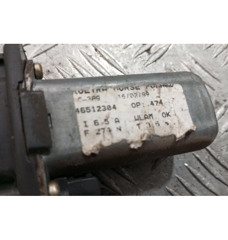 Γρύλλος - Μηχανισμός Παραθύρου Με Μοτερ Fiat Seicento Εμπρος Αριστερα 1998-2001 3 Πορτο 2 pins