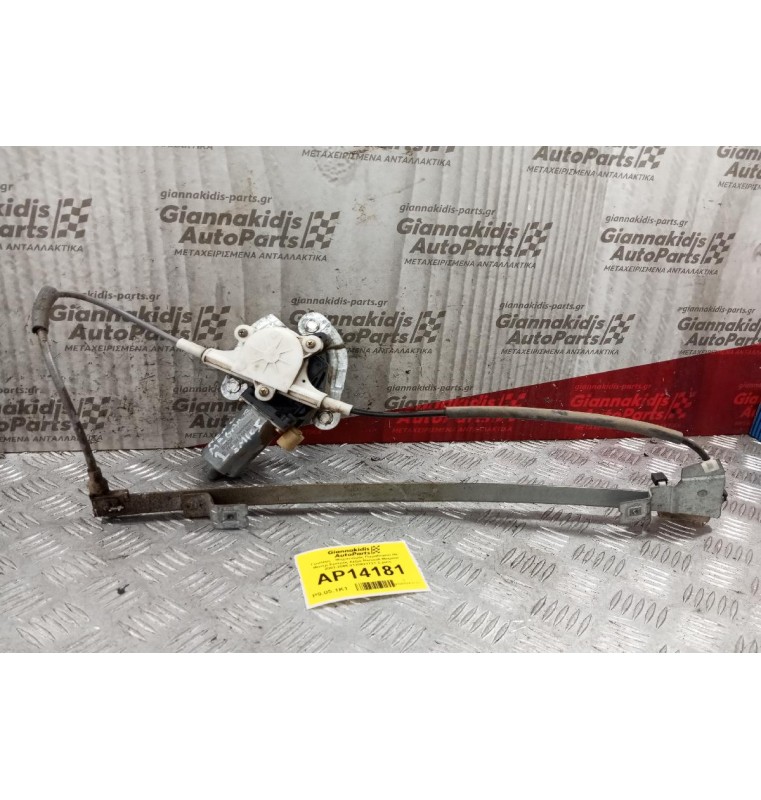 Γρύλλος - Μηχανισμός Παραθύρου Με Μοτερ Εμπρος Δεξια Renault Megane 2002-2005 0130821721 2 pins