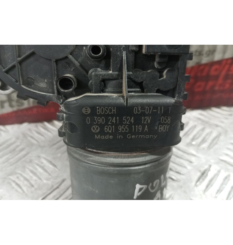 Μοτέρ  Υαλοκαθαριστήρων Volkswagen Polo 9N 2002-2005 0390241524 4 Pins