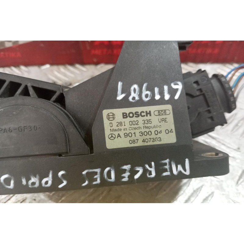Πεντάλ Γκαζιού Mercedes-Benz Sprinter 2000-2006 A9013000404 5 pins