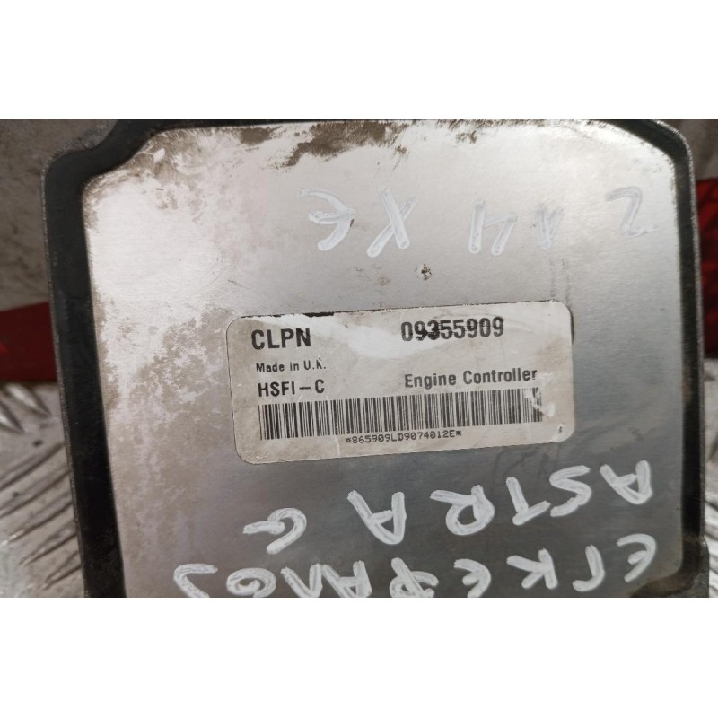 Εγκέφαλος Κινητηρα Opel Astra G X14XE 1998-2004 09355909