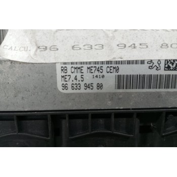 Εγκέφαλος Κινητηρα Citroen C4 2004-2008 9663394580