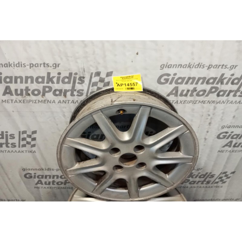 Ζάντες Αλουμινίου 6JX15 Ιντσες 4X110 Renault 2000-2010