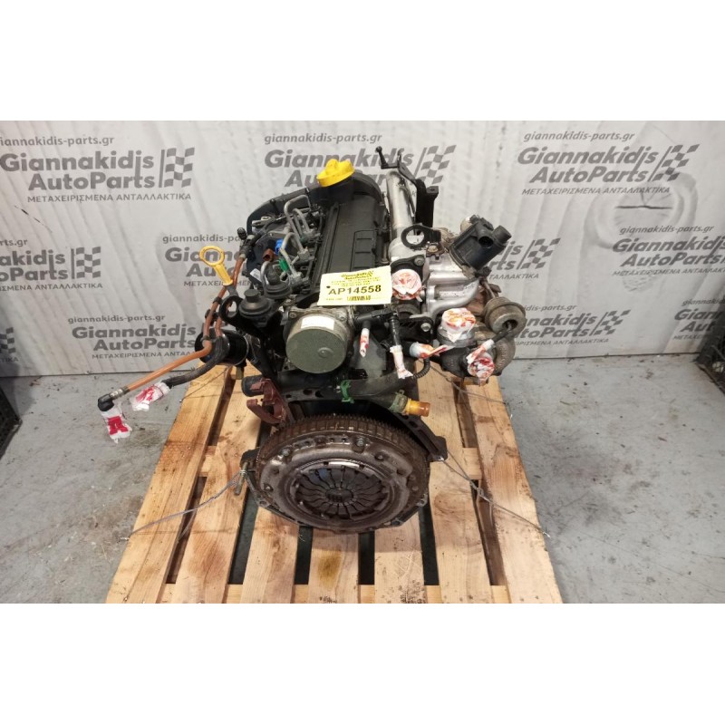 Κινητήρας - Μοτέρ Renault Kangoo Κωδ.Κινητηρα K9KW7 1500cc 61hp 1998-2003