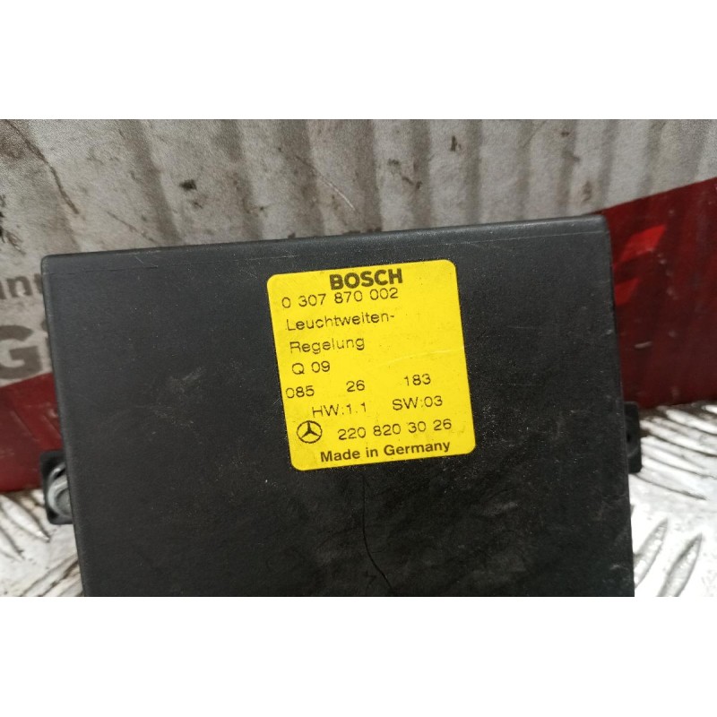 Μοναδα Ελεγχου Προβολεων Mercedes-Benz S320 1998-2006 1 Φις 0307870002