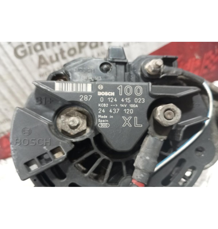 Δυναμό Opel Corsa C Κωδ.Κινητηρα Z10XE 2000-2006 0124415023